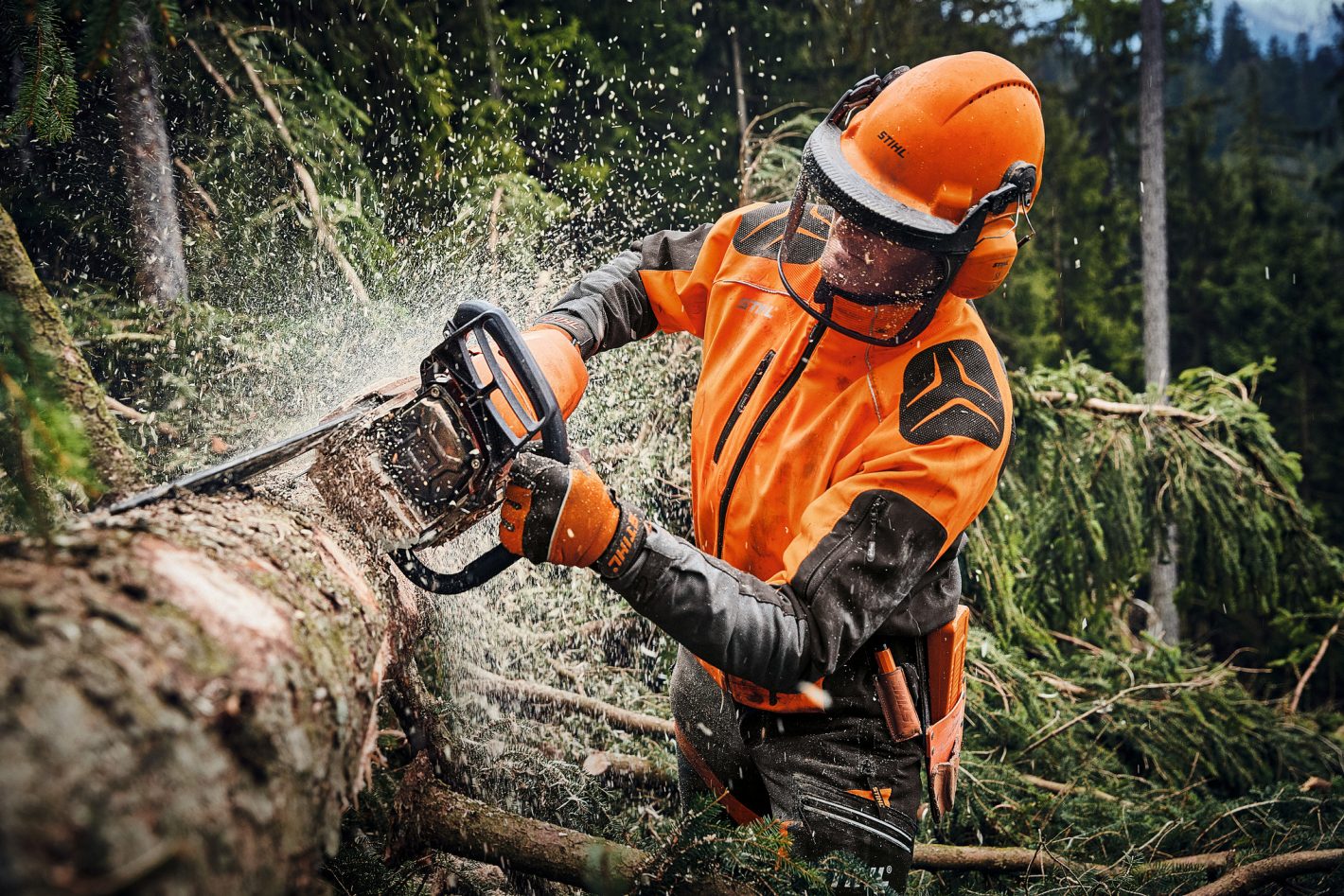 PPHU Witkowski: autoryzowany dealer STIHL, pilarka STIHL MS 462 w akcji