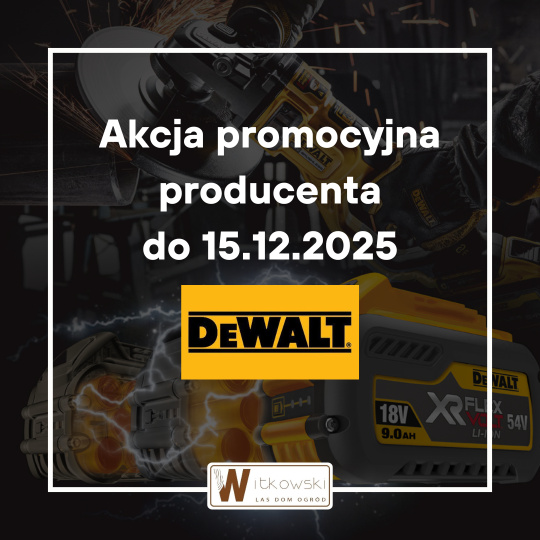 Read more about the article Akcja promocyjna DARMOWY AKUMULATOR od DeWalt