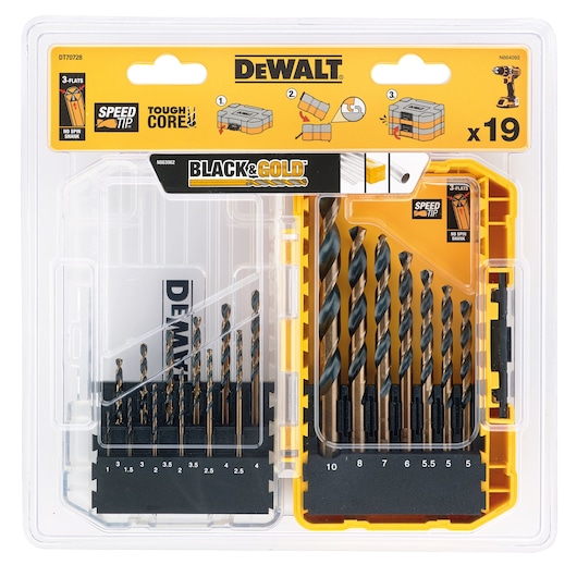 PPHU Witkowski: autoryzowany dealer DeWalt, zestaw wierteł DeWALT DT70728-QZ