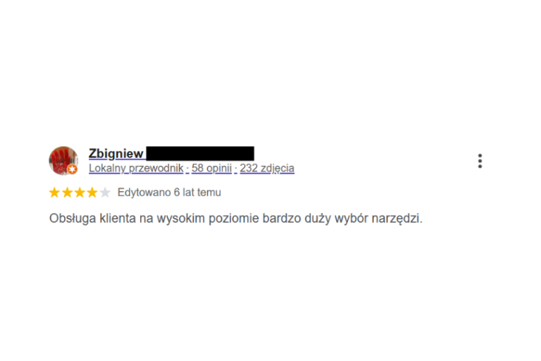 Pozytywne opinie klientów PPHU Witkowski: Najlepsza obsługa klienta i szeroki wybór narzędzi do ogrodu