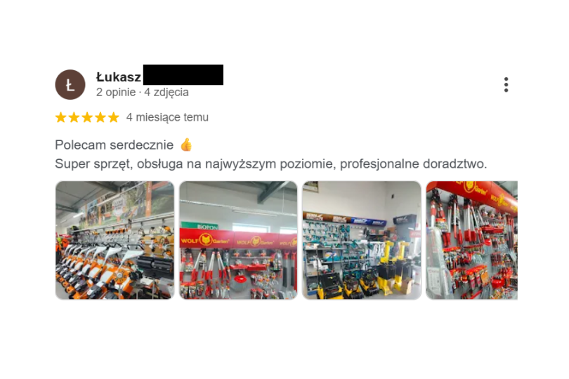 Pozytywne opinie klientów PPHU Witkowski: Obsługa na najwyższym poziomie