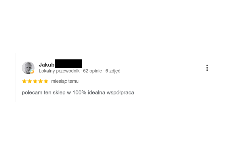 Pozytywne opinie klientów PPHU Witkowski: Idealna współpraca