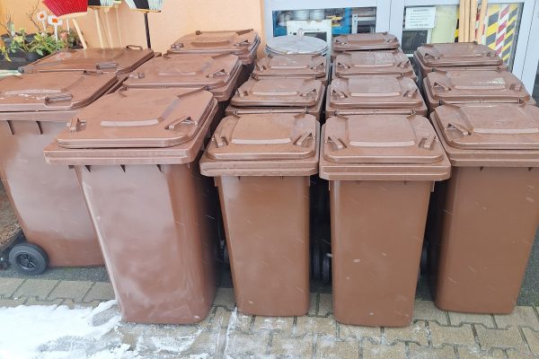 PPHU Witkowski, akcesoria ogrodnicze, pojemniki na bioodpady, pojemniki na śmieci bio