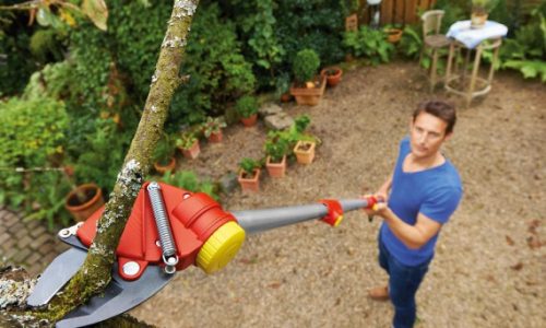 PPHU Witkowski: dystrybutor marki WOLF-Garten, narzędzia ogrodowe WOLF-Garten, Sekator teleskopowy WOLF-Garten Power Dual Cut PDC RR 400 T, cięcie gałęzi